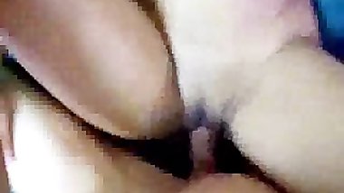 Hot indian girlfriend takes it hard from behind