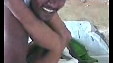 Tamil Maid massaged in group