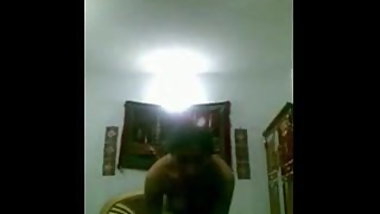 Indian woman presenting herself