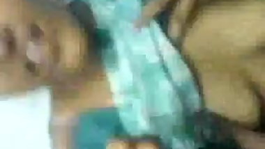 Southindian Tamil Aunty Showing her Boobs to her BF