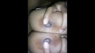 DESI GIRL SQUEEZING BIG BOOBS AND CUNT