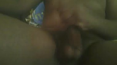 Big Indian dick-Masturbating
