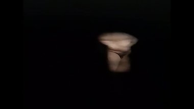 Indian mother in law bathing spycam