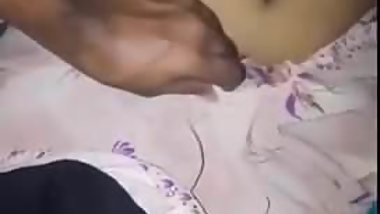 Indian Aunty with Neighbour while his husband is away
