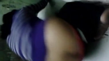 wife changing dress