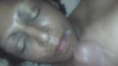 Indian wife gets blasted with cumgun