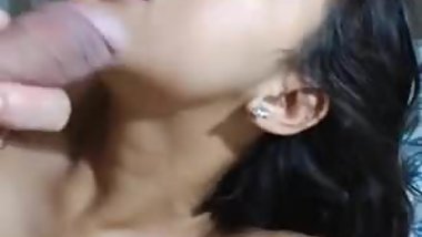 Young Indian Girl Loves My Cum Face wash