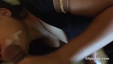 Indian kerala aunt cum on mouth