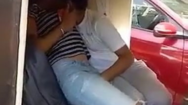 Indian Teen Girl getting fingered in public