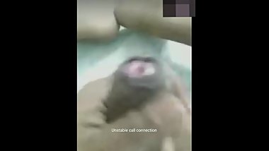 Indian black man jerk off fat cock