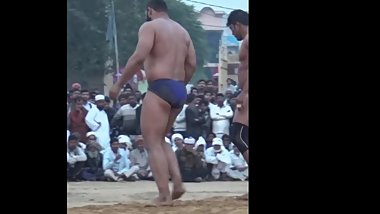 Indian Wrestler's hot ass