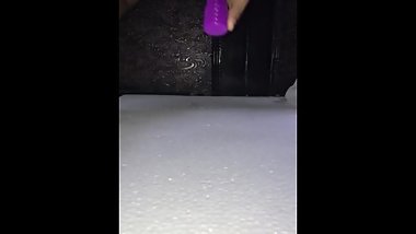 Kinky boy torturing himself
