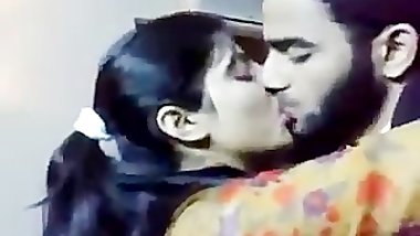 Umar and Aisha kissing
