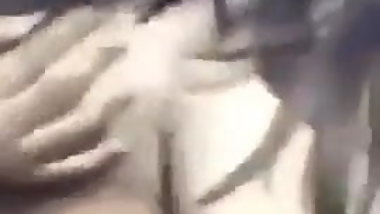 Indian girl showing her boobs and tits