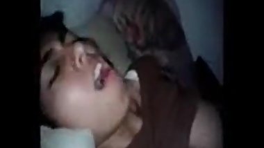 Indian babe enjoying a cock