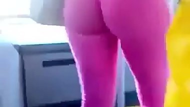 Touching her Butt in the Bus ... Spying Camera