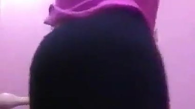 Indian girl friend showing his assets