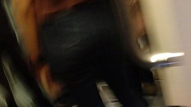 Indian girl jeans ass