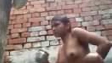 Indian muslim bathing