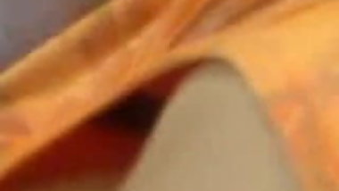 Desi cleavage closeup in bus