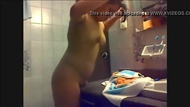 Sexy Indian fingure in bathroom