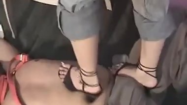 Indian foot worship