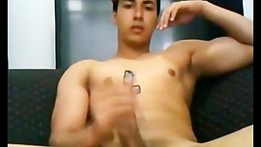 REAL HANDSOME JERK-OFF