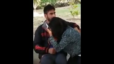hot indian girlfriend giving bj to her bf in public