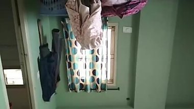 Hot Indian Housewife Bathroom Big Booty