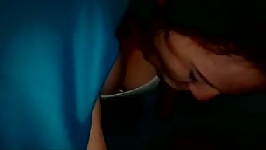 white woman cant stop sucking big juicy indian cock