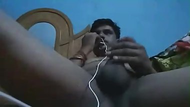 indian man put fingers in his ass
