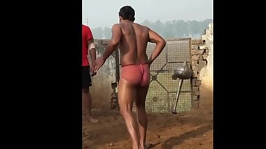 Indian Wrestler's hot ass
