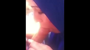 hijabi muslim sluty mother blowjob