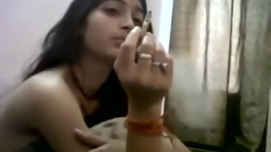 INDIAN - Cute Teen with Bf in Hostel