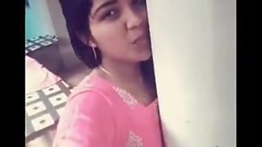 Malayali Girl Selfie Video To Lover