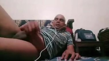 Married indian man shows his destroyed asshole