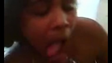 Horny couple having sex inside the motel