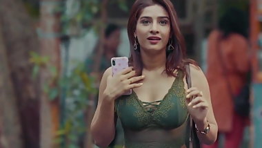 Actress Neha Khan Hot Kiss