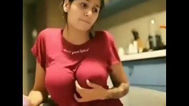 Very big boobs Indian girl