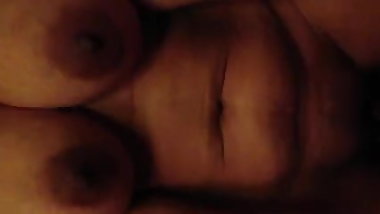 Big tits Indian Wife riding cock