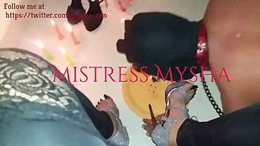 indian mistress mysha footworship 2