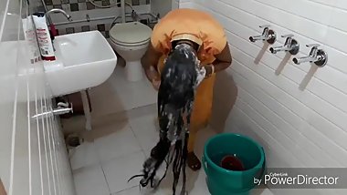Indian Super Long Hair Wash