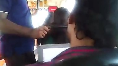 boob press boy in bus must watch 2014