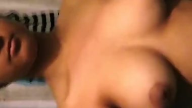 Indian babe recording herself