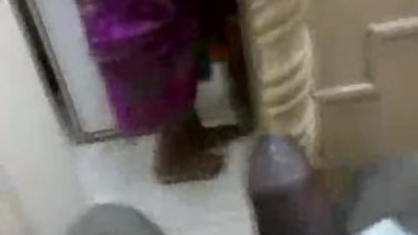 Maid Handjob in home