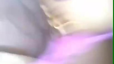 pressing aunty boob