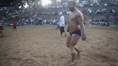 Indian Wrestler's hot ass