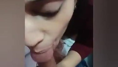 Sexy Indian girl blowjob and cum on face