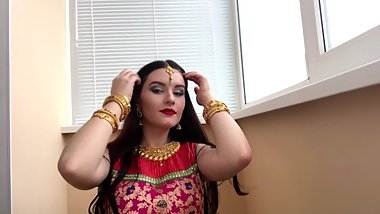 Indian Desi Bhabhi Alyssa Quinn Gets Fuck & Swallows Thick Cum(Hindi Audio)
