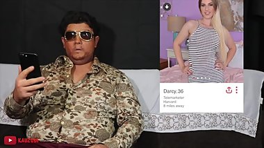 HORNY INDIAN RUPINDER FINDS PORNSTARS ON TINDER AND ATTEMPTS PITTY FUCK